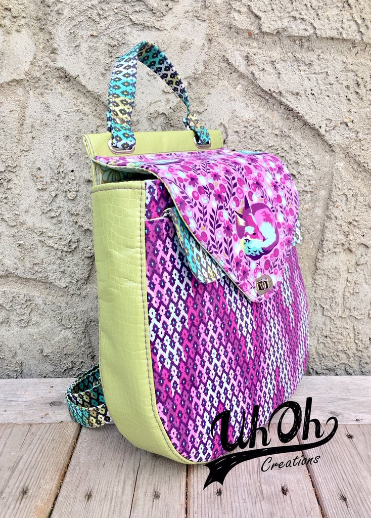 The Bellflower Backpack - PDF Sewing pattern – Blue Calla Patterns