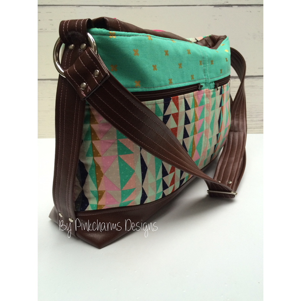The Tansy Zippered Tote - PDF Sewing Pattern