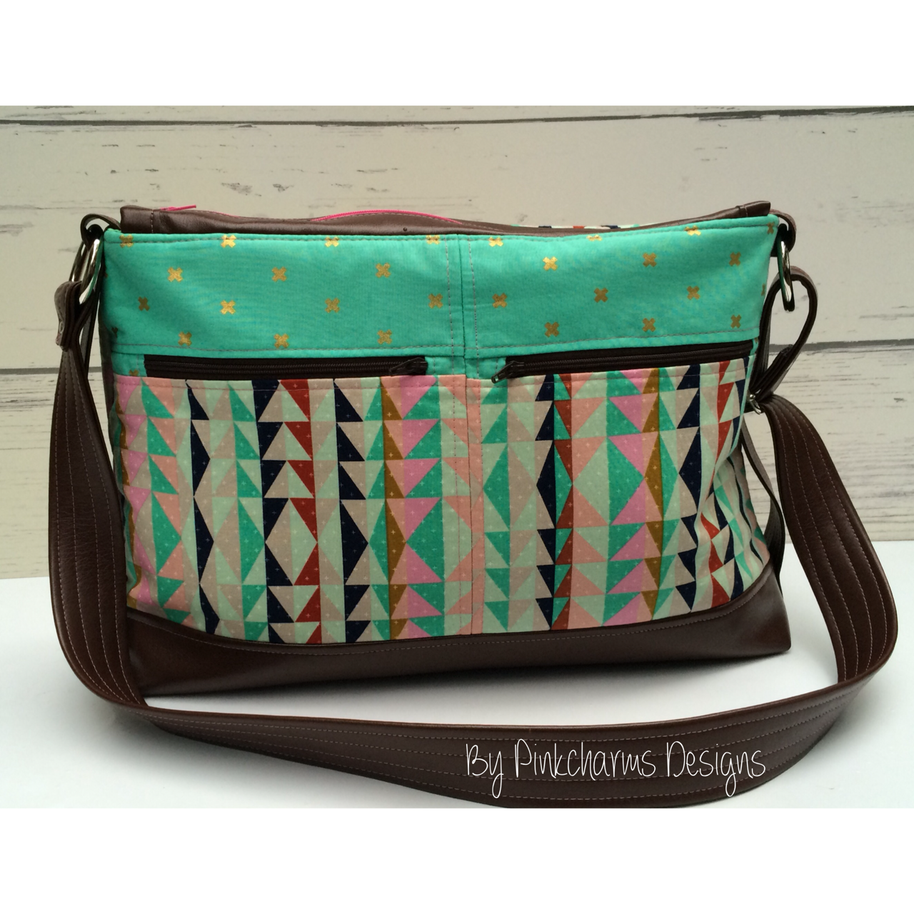 The Tansy Zippered Tote - PDF Sewing Pattern