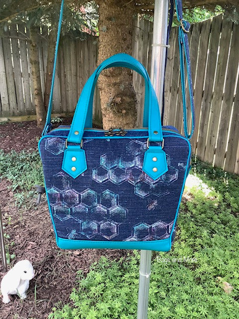 Coleus Bowler Bag - PDF sewing pattern