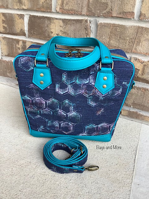 Coleus Bowler Bag - PDF sewing pattern