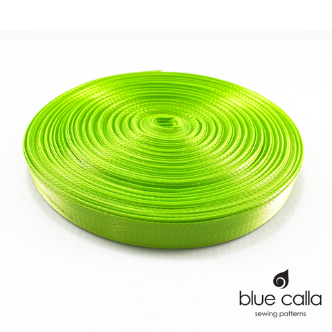 Seat Belt Webbing - LIME