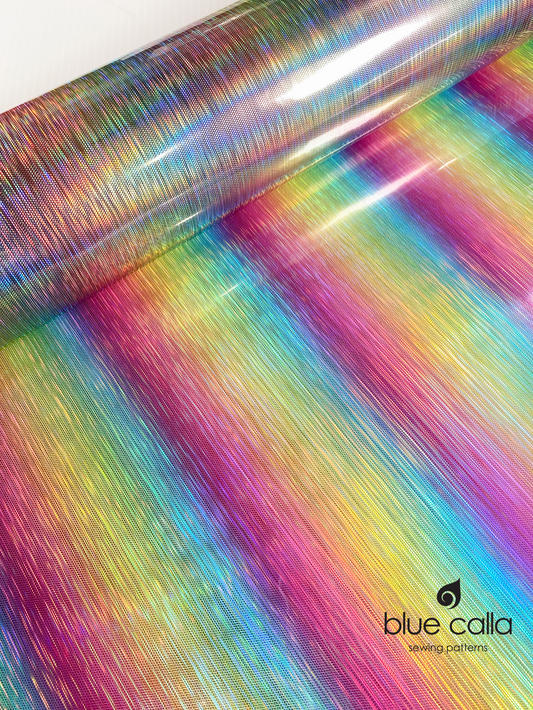 CLEARANCE Printed Vinyl (16 gauge) - Rainbow Sorbet gradient