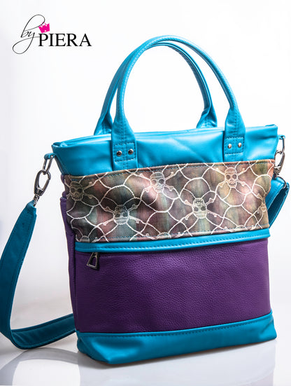 The Waterlily Waxed Canvas Tote (2 versions) - PDF Sewing pattern
