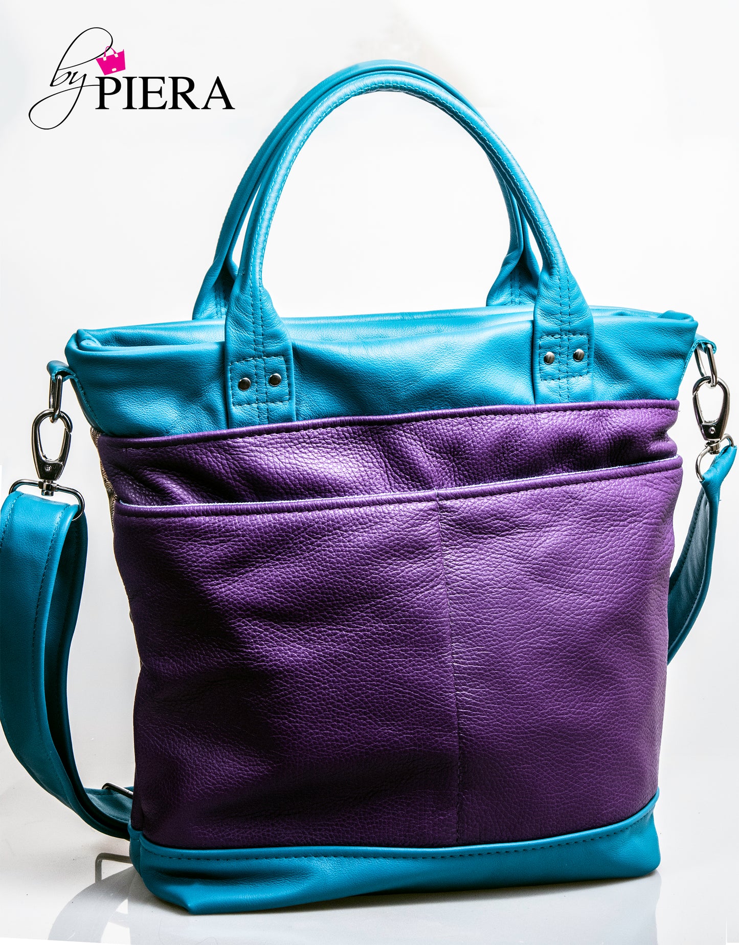 The Waterlily Waxed Canvas Tote (2 versions) - PDF Sewing pattern