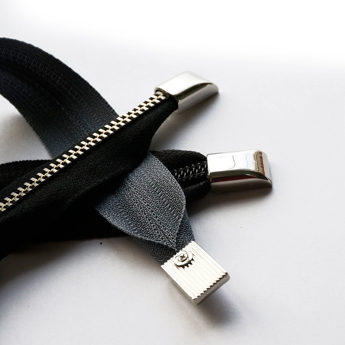 Zipper Ends : 5 pack - Available in 6 metal finishes